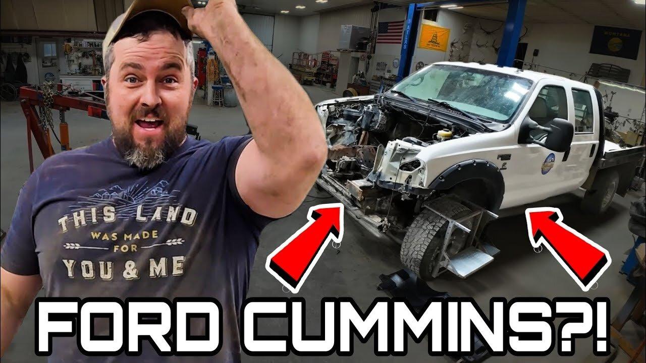 5.9 Cummins in a Ford? 🤯 Fummins Part 1