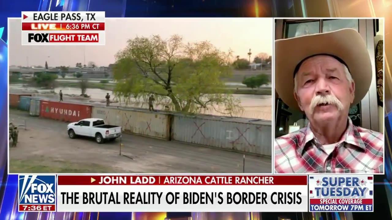 No-nonsense cattle rancher compares border crisis under Trump vs. Biden