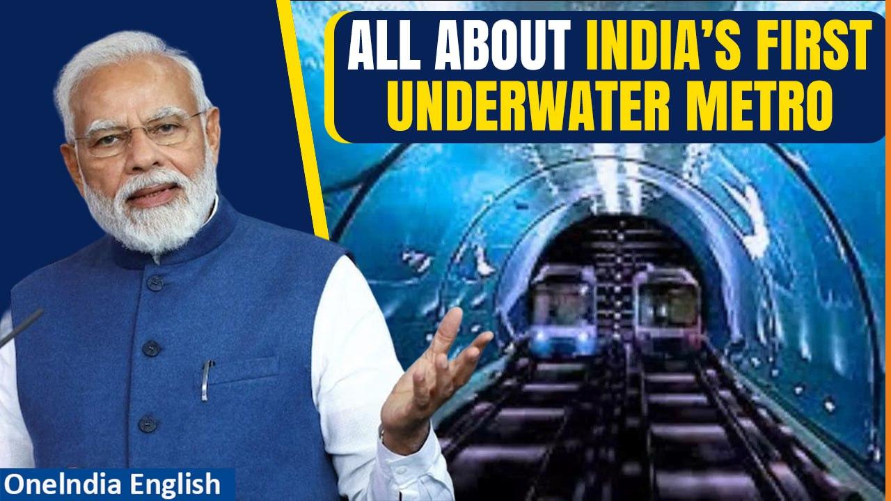 PM Narendra Modi to inaugurate India's first underwater metro section in Kolkata | Oneindia News