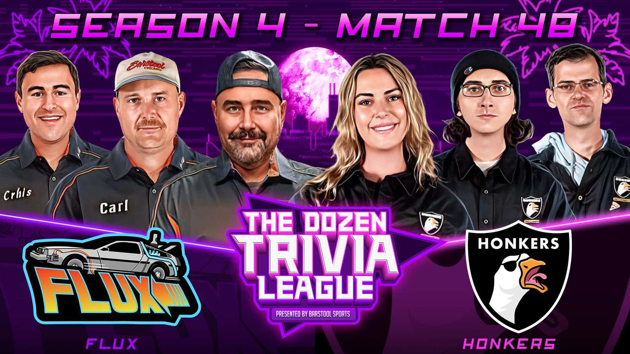 Big Screamin Honkers vs. FLUX | Match 48, Season 4 - The Dozen Trivia League