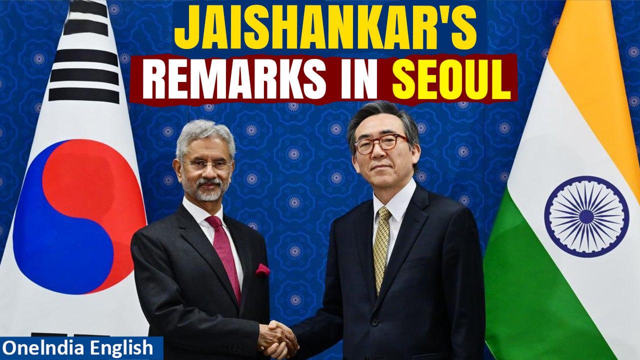 India-RoK Partnership: EAM Dr S Jaishankar Addresses Joint Commission Meeting in Seoul |OneindiaNews