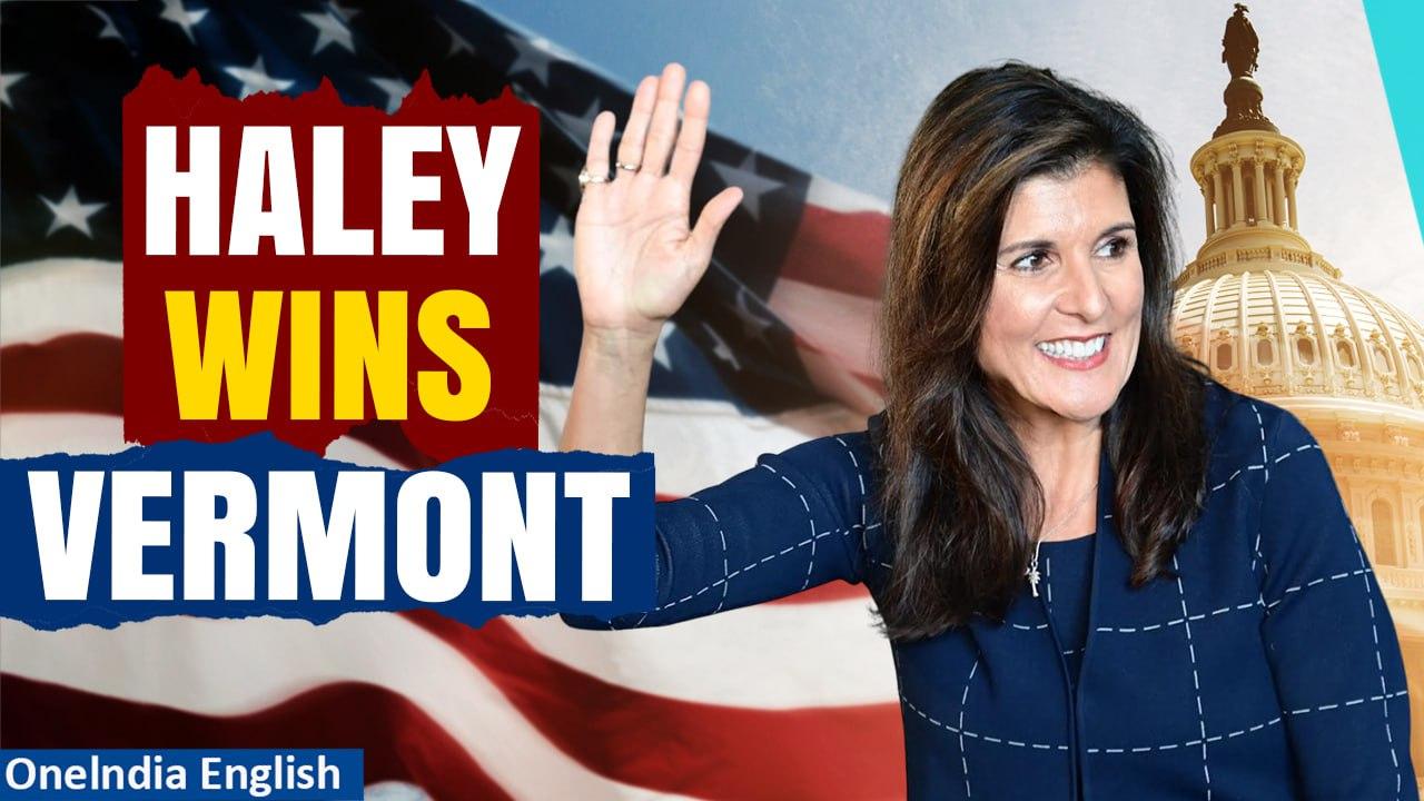 U.S. Presidential Elections: Nikki Haley Wins Vermont Republican Primary Against Trump|Oneindia News