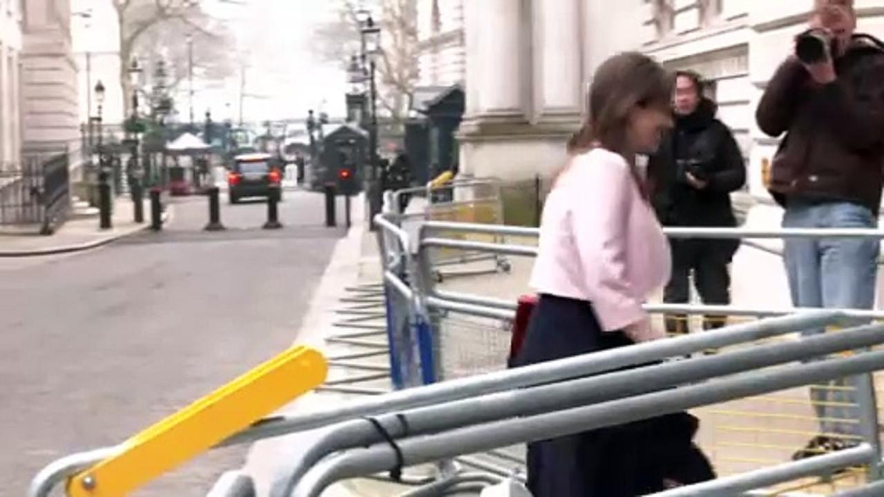 Cabinet ministers depart Downing Street ahead of Budget