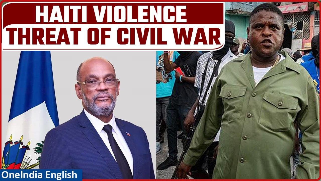 Haiti Gang Leader, Barbecue Warns of Civil War: Prime Minister Ariel Henry Under Fire| Oneindia News