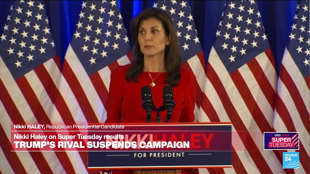 REPLAY: Nikki Haley ends US presidential election campaign