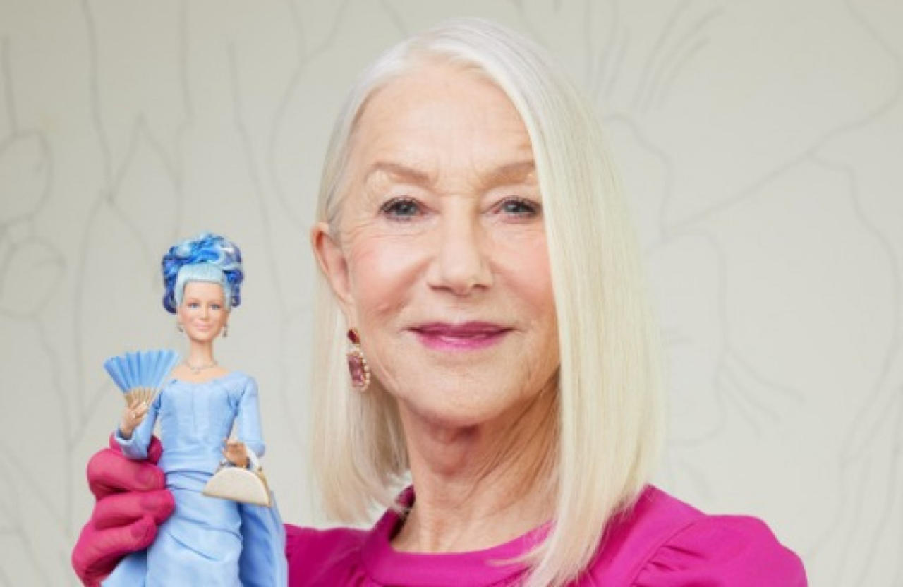 Dame Helen Mirren among stars honoured with Barbie dolls