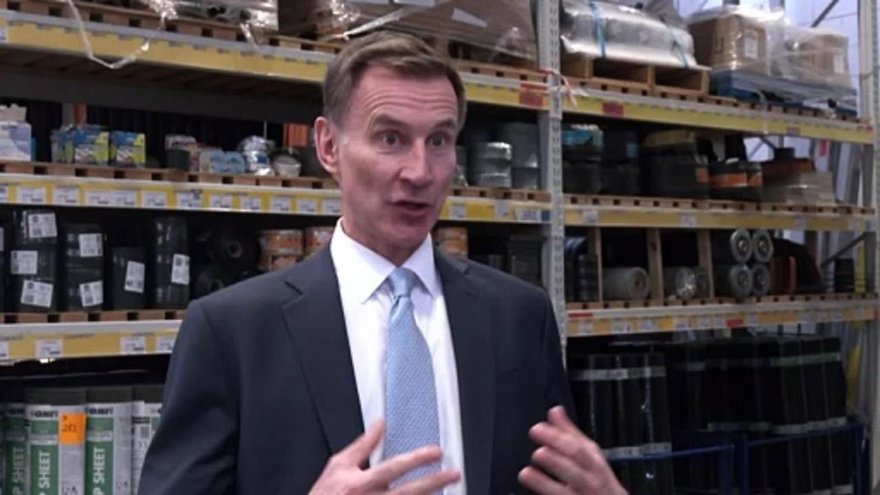 Hunt: Tax cut will make real difference to family budgets