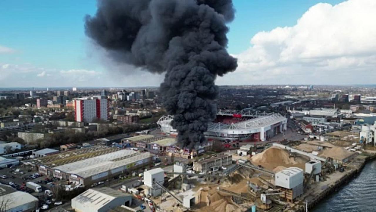 Southampton match postponed after fire near stadium