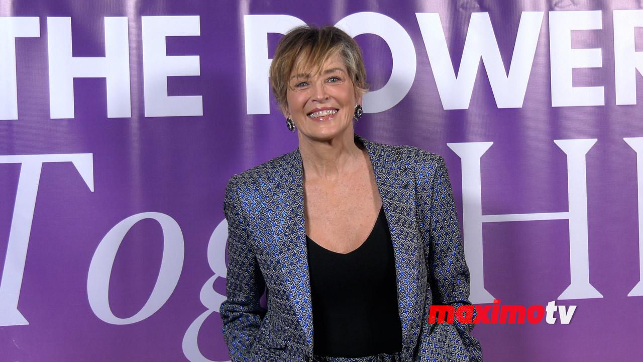 Sharon Stone at Visionary Women's 2024 International Women's Day Summit Celebration in Los Angeles | Exclusive!