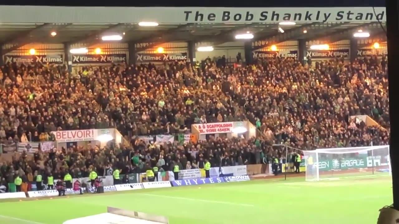 The Sam Song 🚀 | Celtic Fans at Dens Park, Dundee | 26/12/23