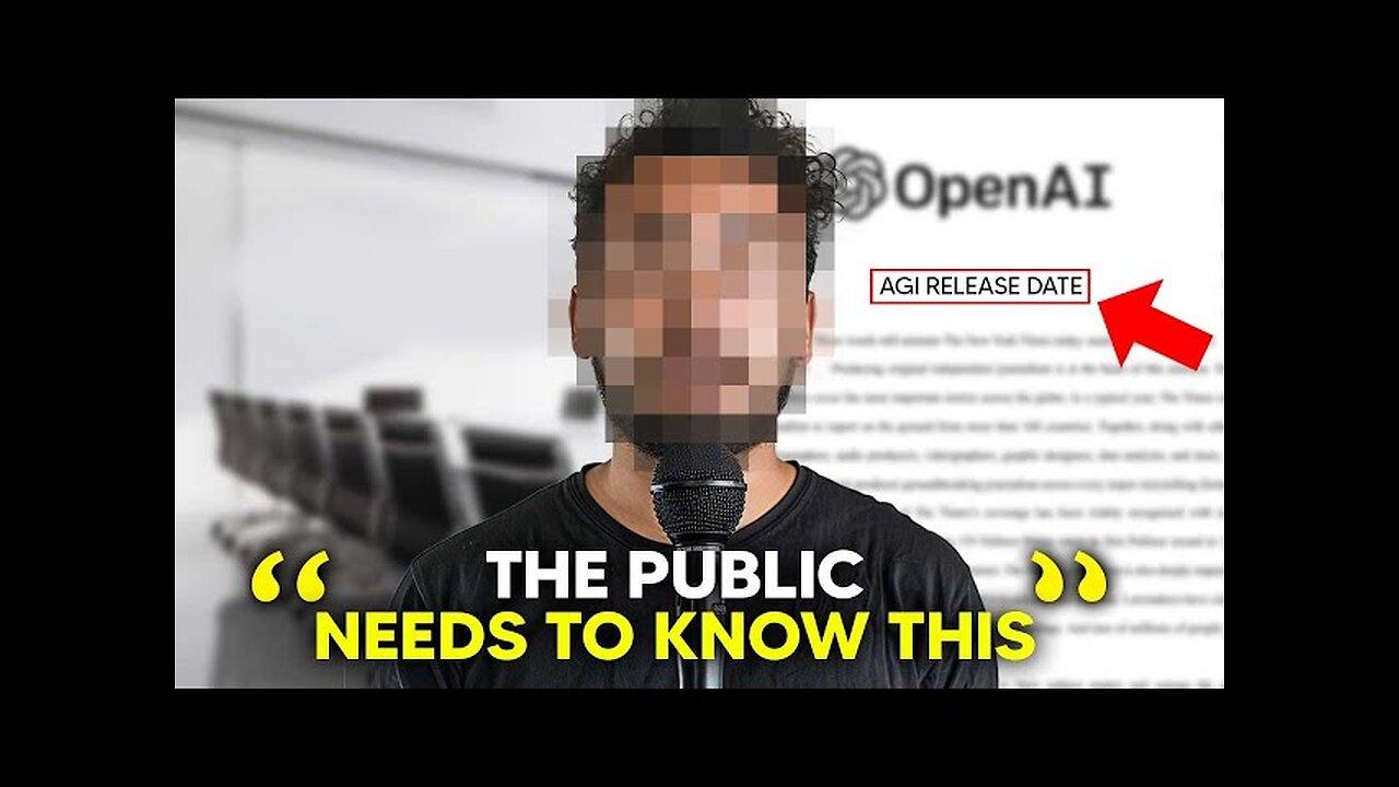 WHISTLEBLOWER Reveals Complete AGI TIMELINE One News Page VIDEO   1709718035 WHISTLEBLOWER Reveals Complete AGI TIMELINE 2024 2027 Hires 