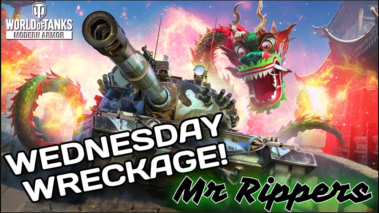 Wednesday Wreckage!  World of Tanks Console w/Mr Rippers.  The Race to 200!