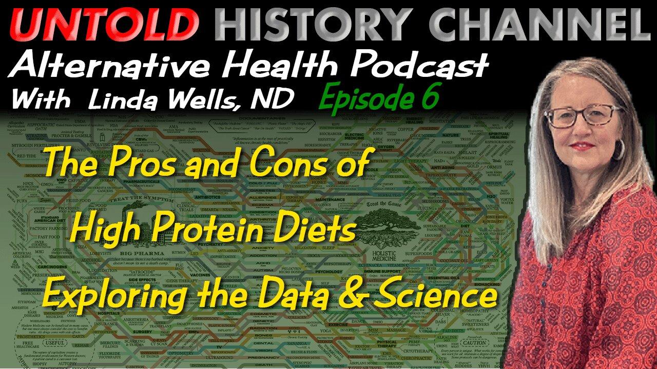 Alternative Health Podcast With Linda Wells, ND | Episode 6: High Protein Diets LIVESTREAM BEGINS AT 1000 AM EST