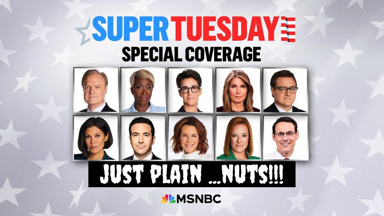 MSNBC Suffers Entertaining Super Tuesday Meltdowns