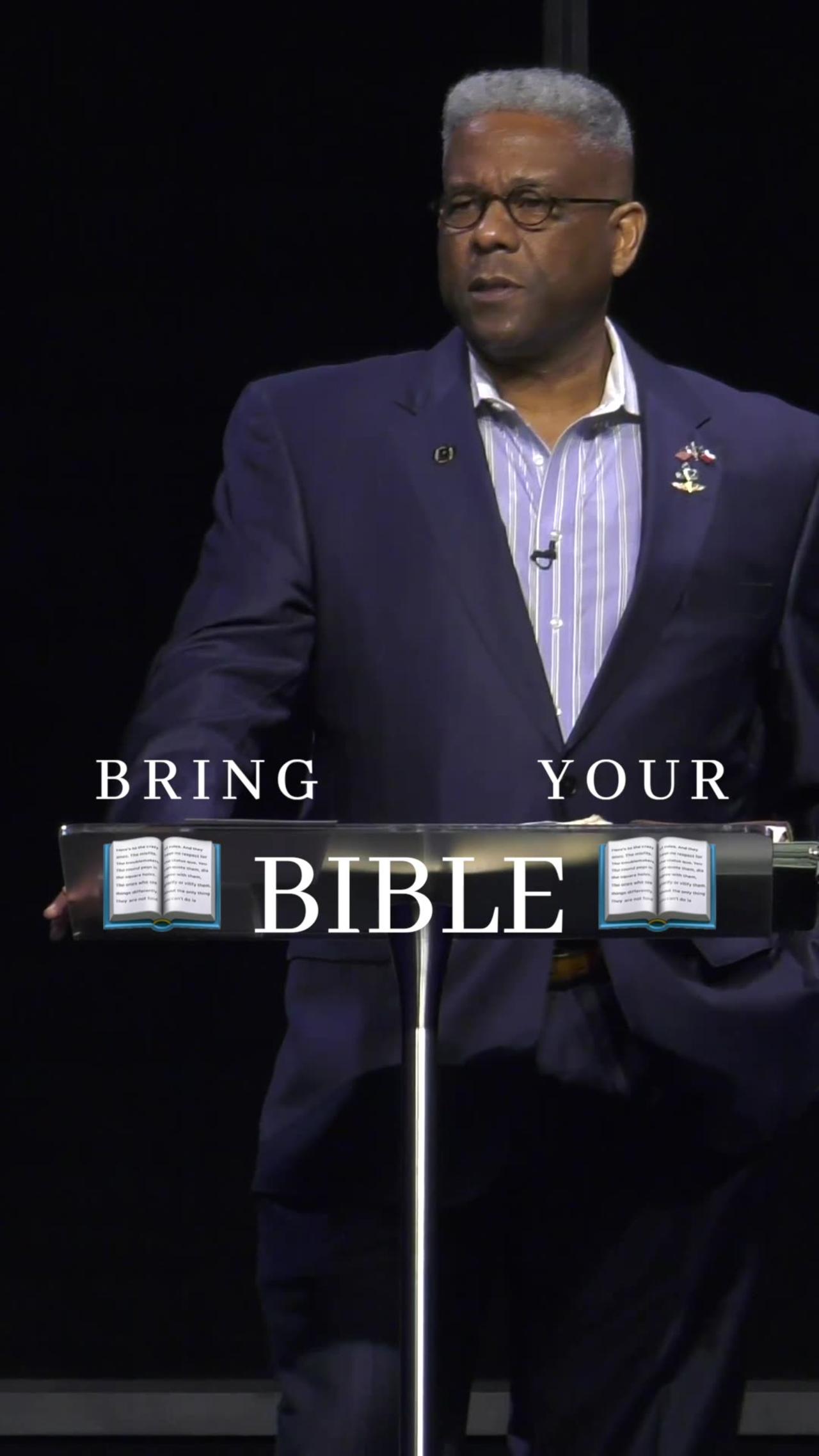 Bring Your Bible! | LTC Allen West