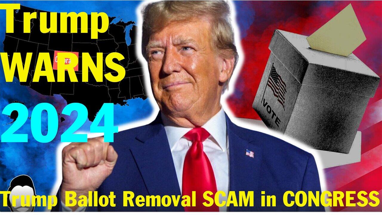 Trump WARNS TWO New Fani Witness Dems Plot NEW 2024 Trump Ballot Removal SCAM in CONGRESS