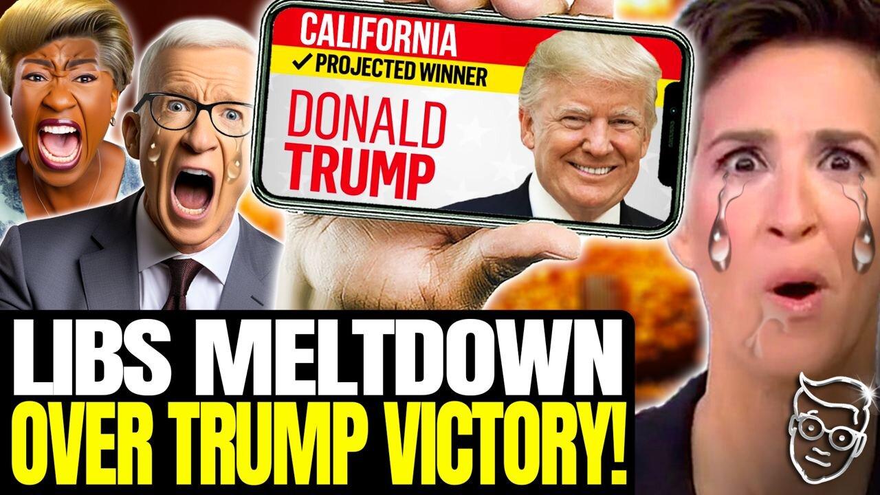 Libs Have Unhinged LIVE-TV MELTDOWN, Scream ‘Cut The FEED’ During Trump VICTORY Speech Super Tuesday