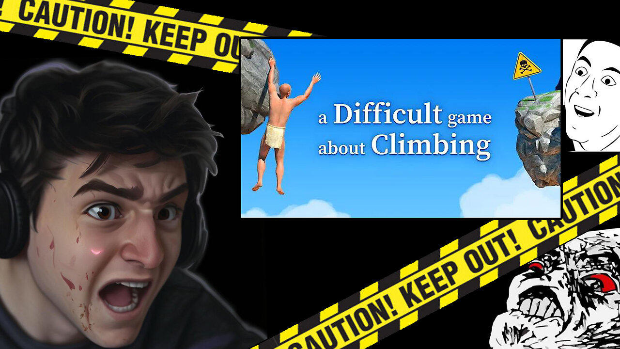A Difficult Game About Climbing! Unstoppable Rage!