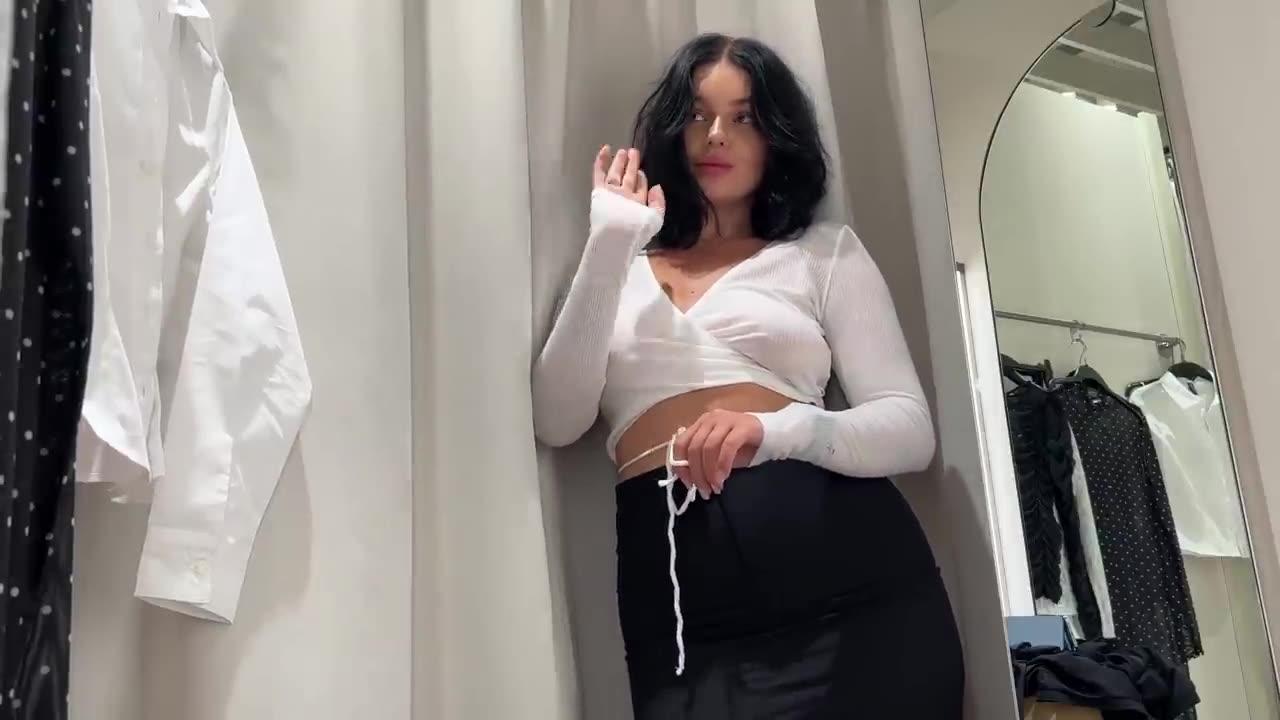 🔥Transparent Clothes Try on Haul_ See-Through Fashion