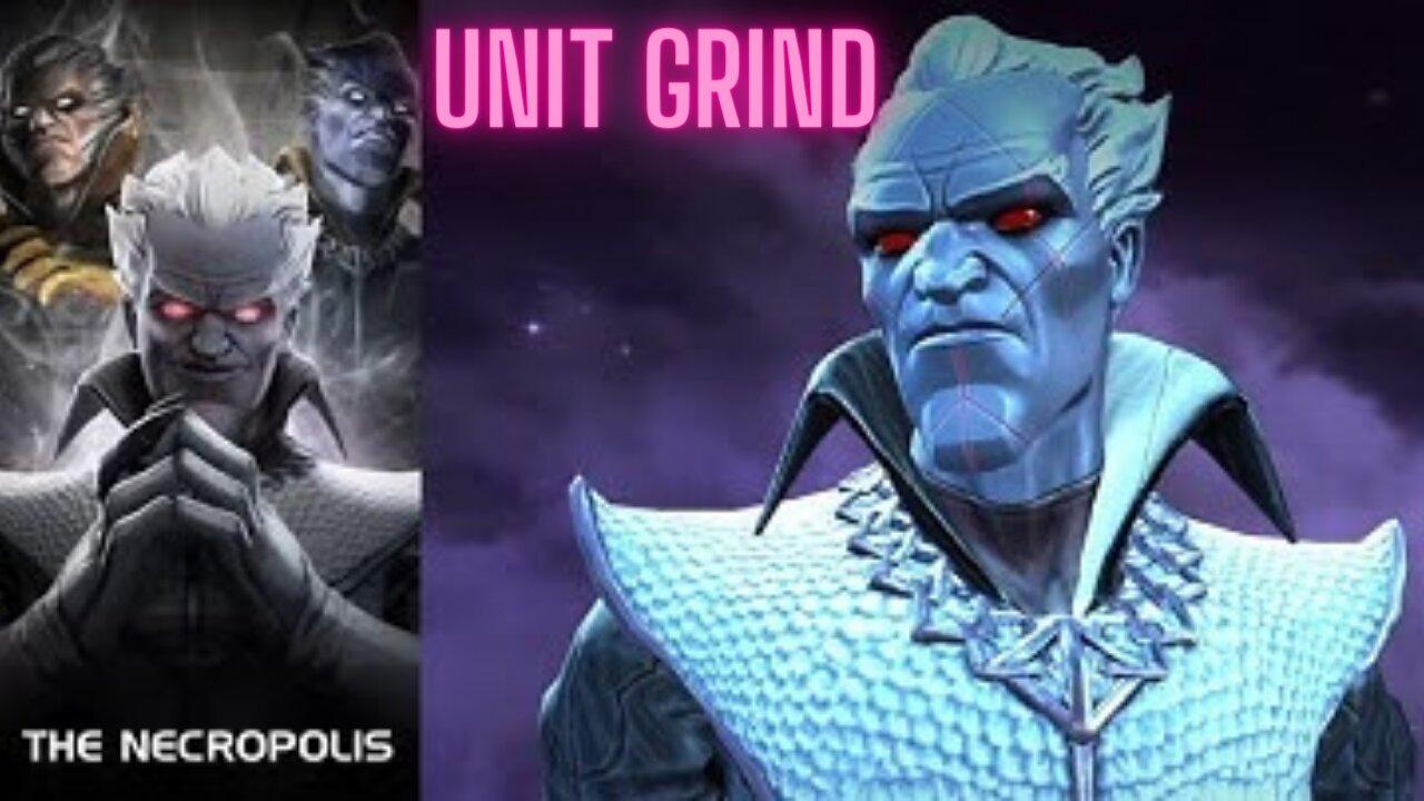Unit grind for necropolis