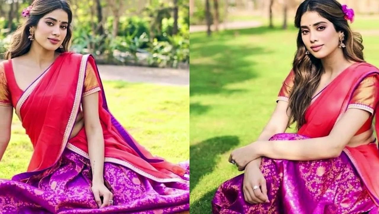 Janhvi Kapoor expresses gratitude to her fans for 'birthday love'; drops PICS in traditional attire!