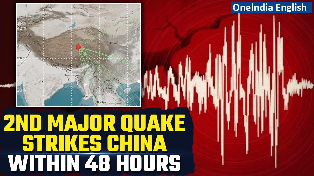 China Earthquake: Tremors of 5.0 strike Qinghai region | 2nd major quake within 48 hours | Oneindia