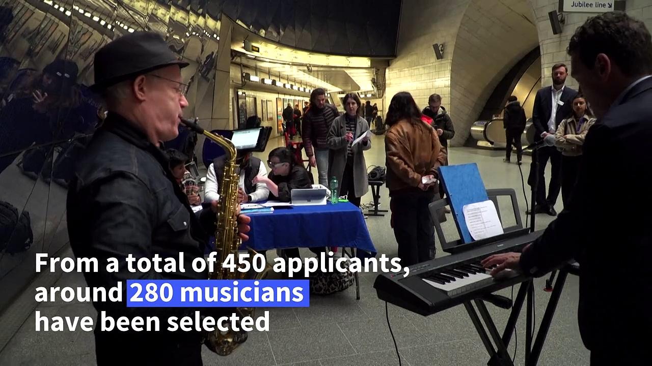 London launches search for best underground buskers