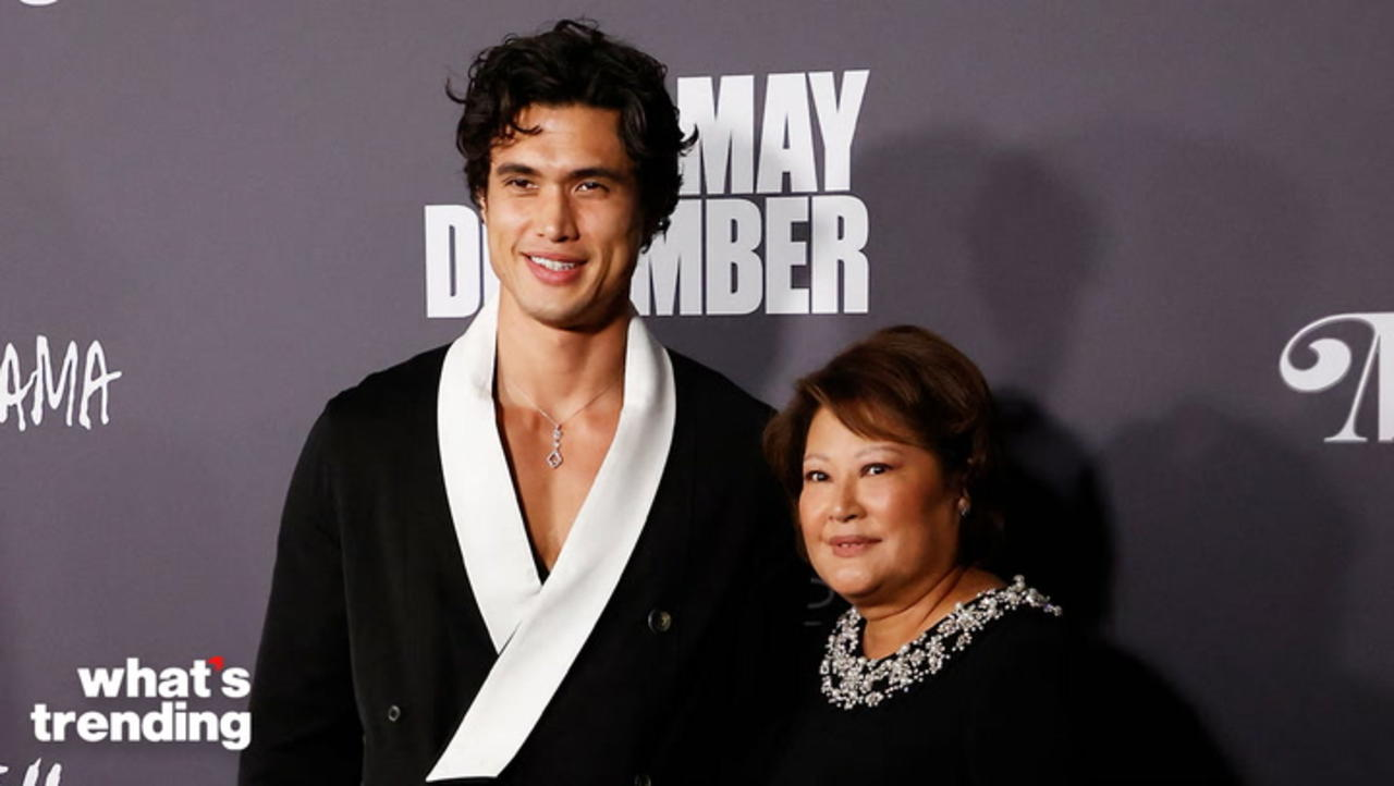 Charles Melton Thanks His Mom for ‘Taking Care’ Of Him During Awards Season