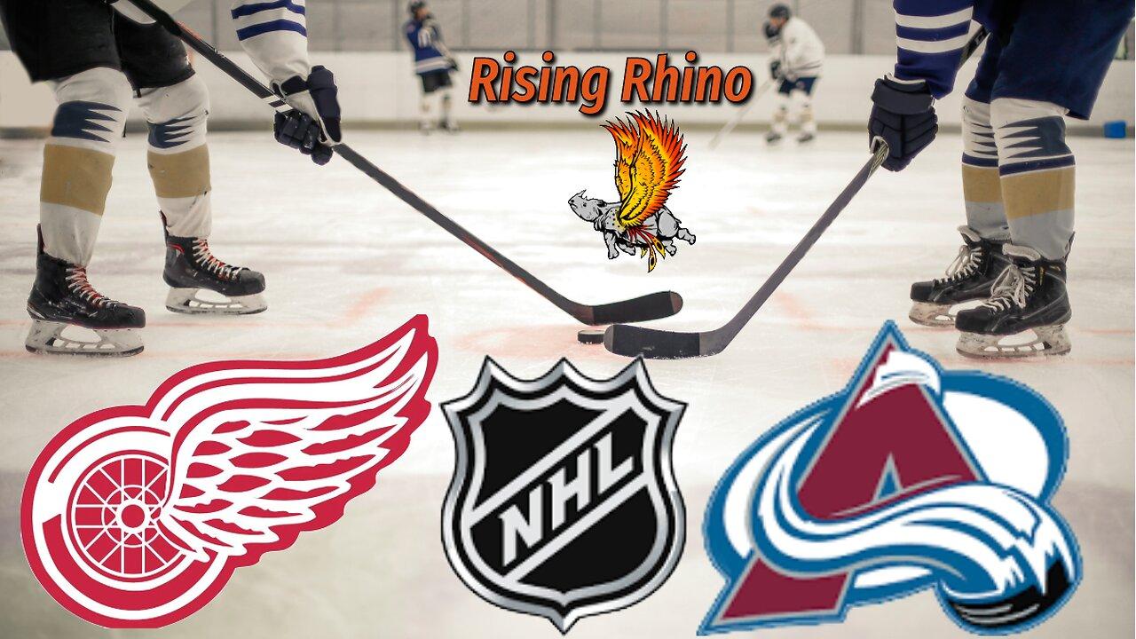 Detroit Red Wings Vs Colorado Avalanche Watch Party