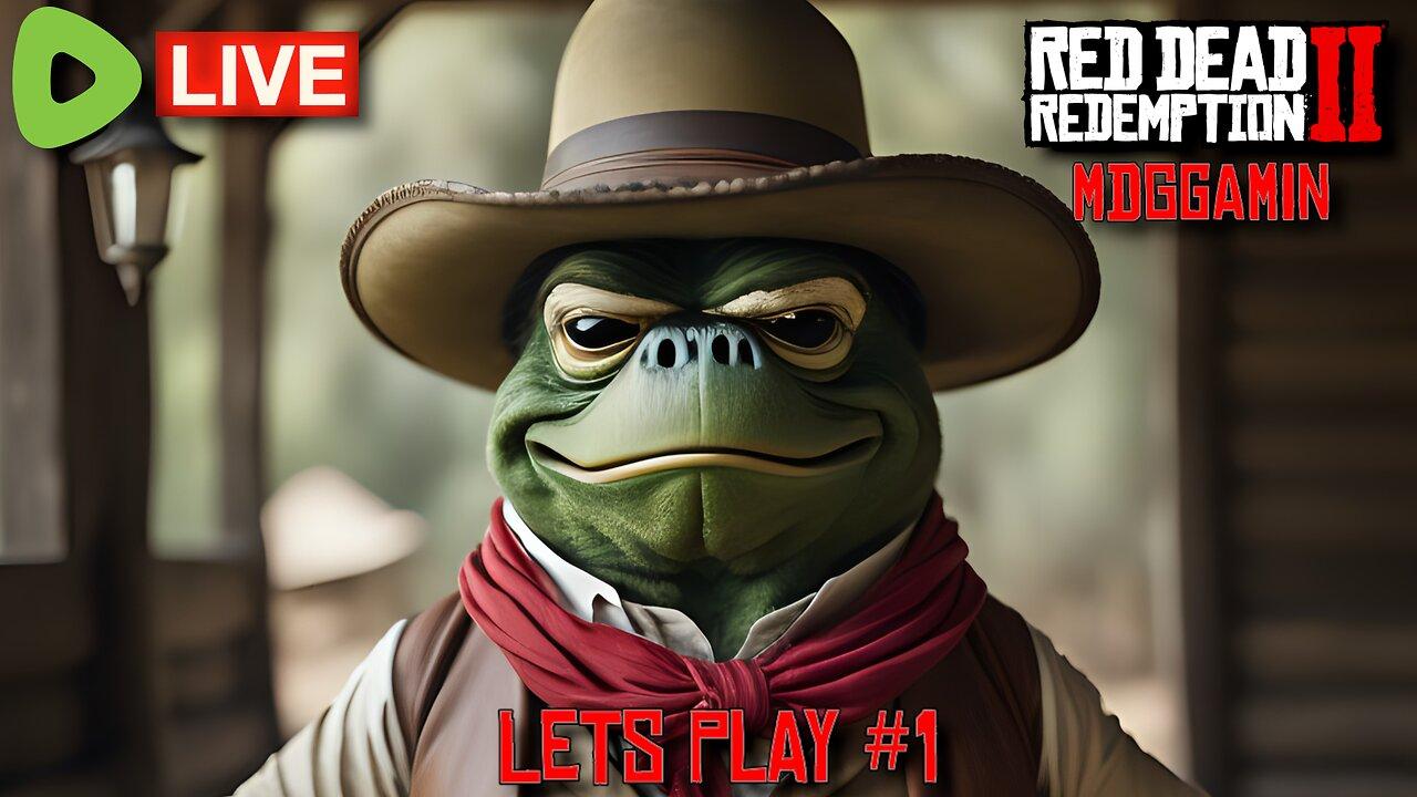 🔴LIVE- Red Dead Redemption 2 -Lets play part #1
