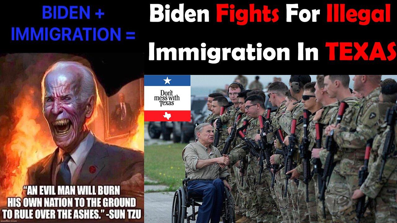 Biden's Fight for Illegal Immigration: A Closer Look at Texas and the Supreme Court