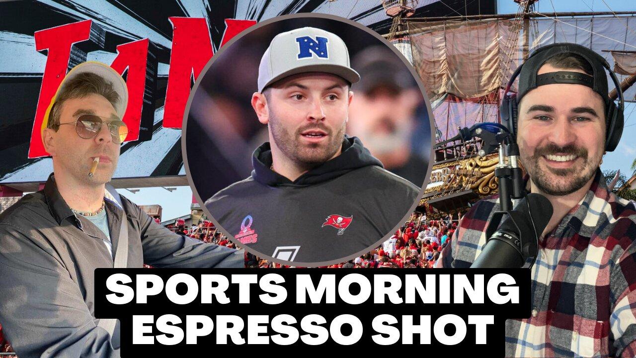 Should the 49ers sign Baker Mayfield? | Sports Morning Espresso Shot
