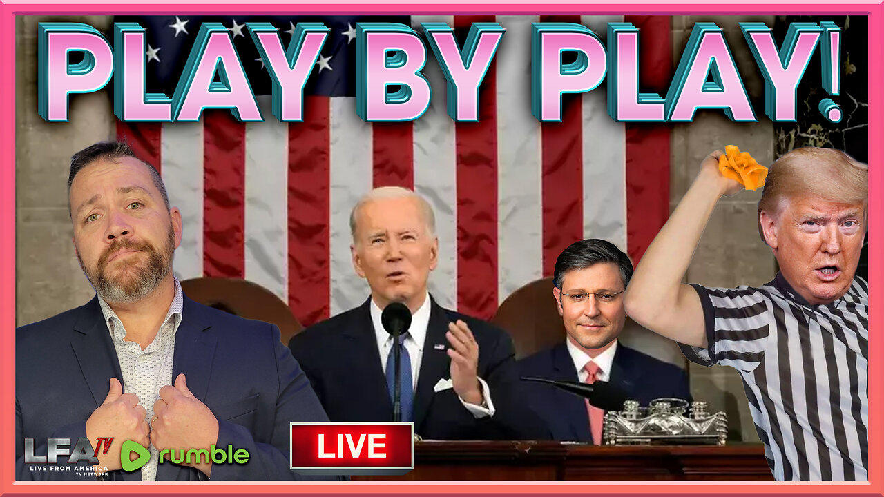 PLAY BY PLAY TONIGHT! | LIVE FROM AMERICA 3.7.24 11am EST