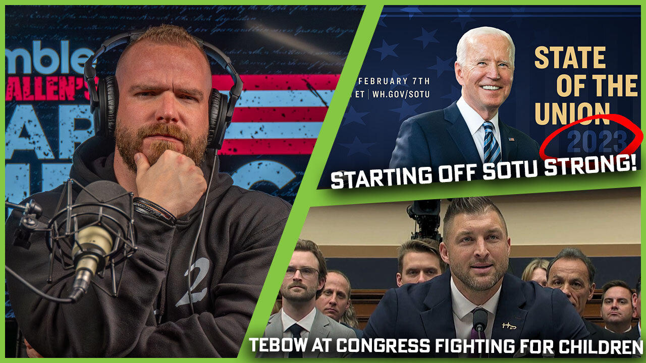 Biden To EMBARRASS America Tonight! + Tebow Fights To Save Kids! + SCOTUS To Hear J6 Case!