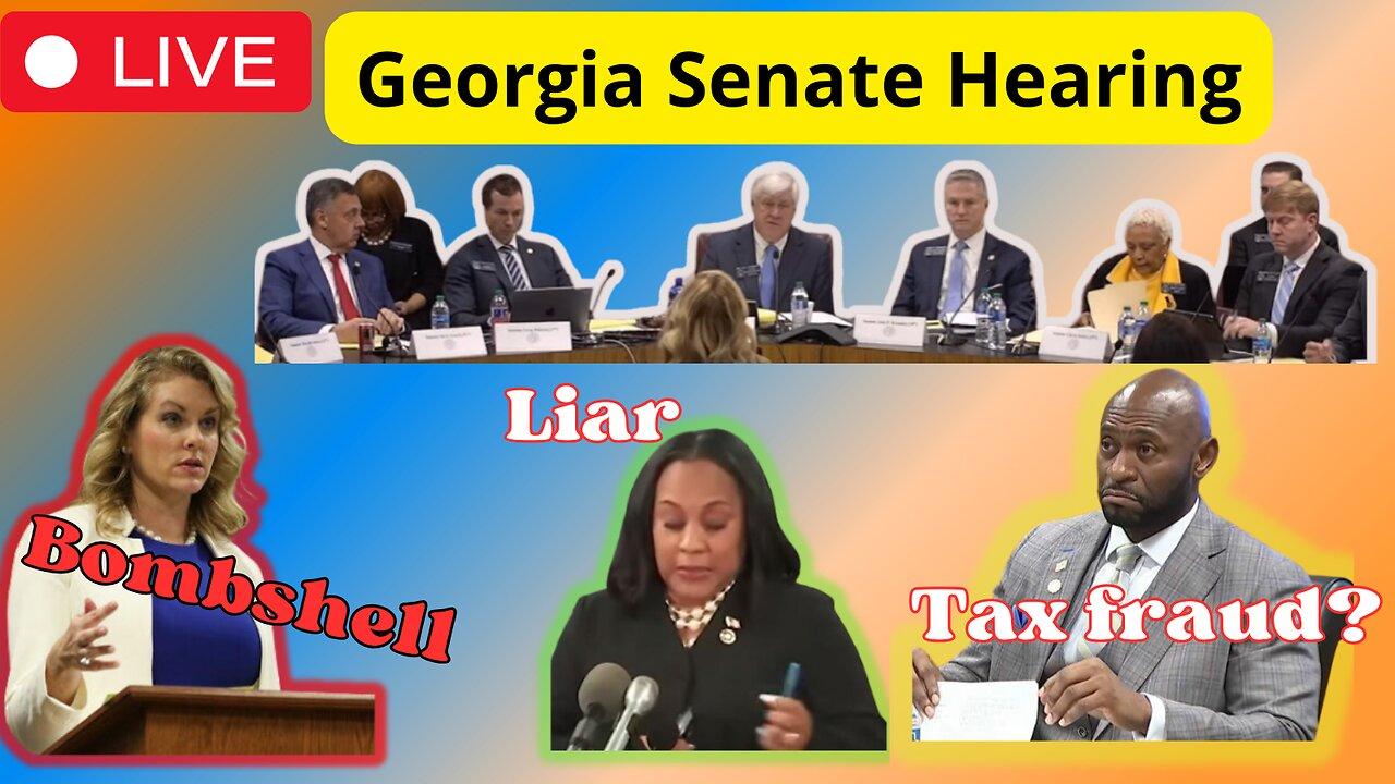 DA Fani Willis Misconduct-hearing (Georgia Senate Commission Investigation)