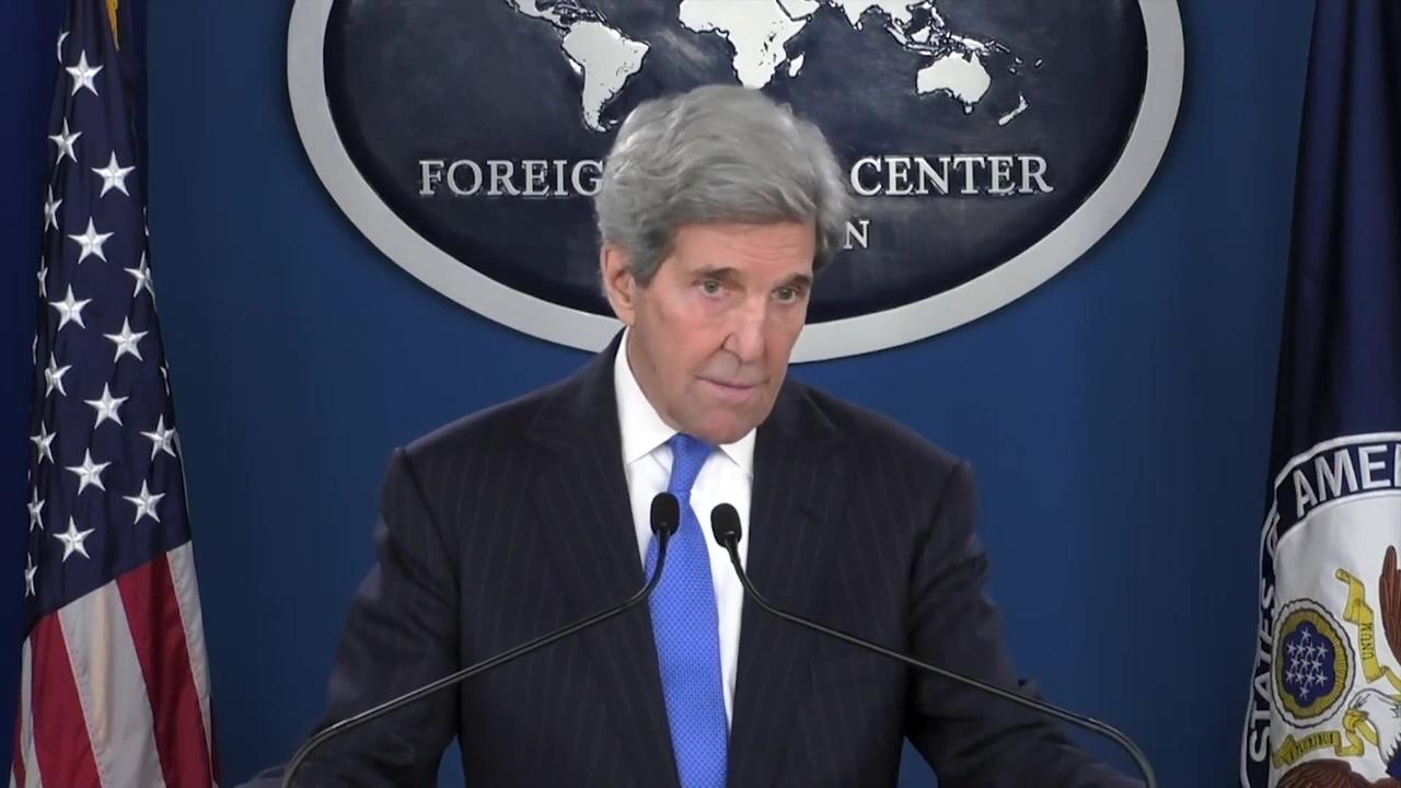 John Kerry mocked for suggesting world would ‘feel better’ about Ukraine war if Russia cut emissions