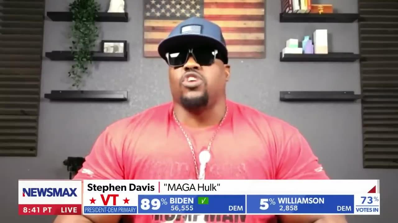 'MAGA Hulk' calls out Charles Barkley for Trump comments |  NEWSMAX