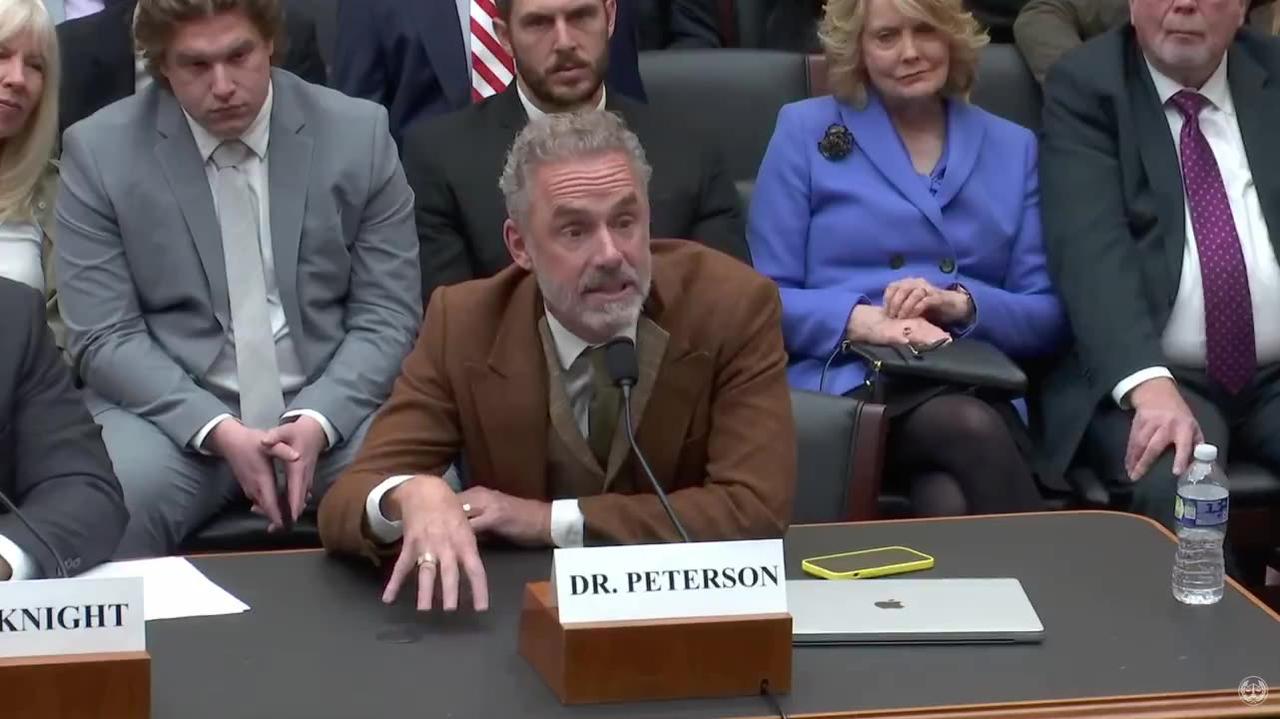 Dr. Peterson: *Goes off on those who filed anonymous complaints about his political views*