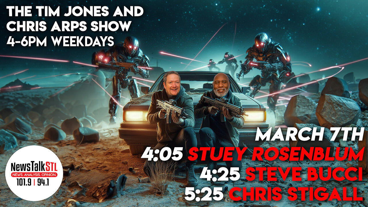 The Tim Jones and Chris Arps Show 03.07.2024 Stuey Rosenblum | Steve Bucci | Chris Stigall