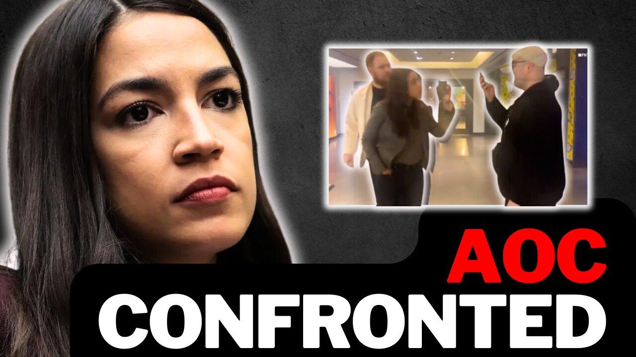 AOC AMBUSHED BY PROTESTERS: Calls for "Genocide" Label Ignite Fiery Brooklyn Showdown!