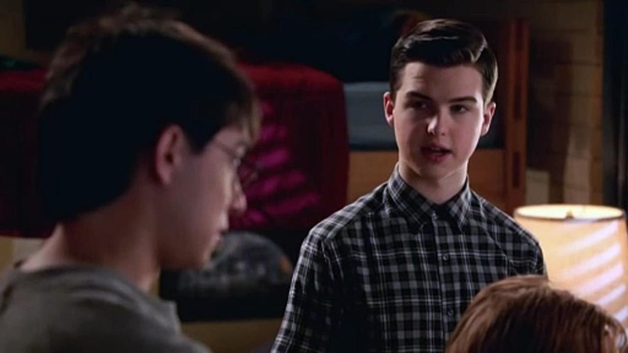 Young Sheldon S07E05 A Frankenstein's Monster and a Crazy Church Guy