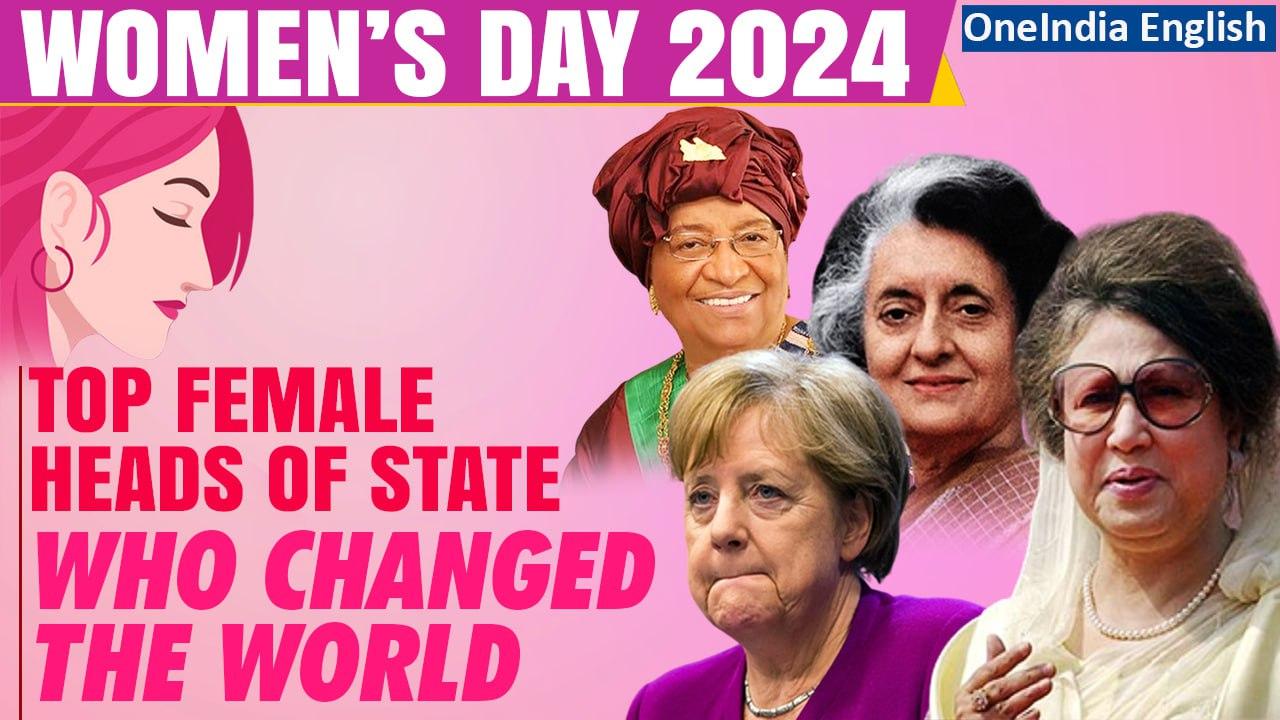 Women’s Day 2024: Top Women Heads of State across the world | Indira Gandhi to Khaleda Zia| Oneindia