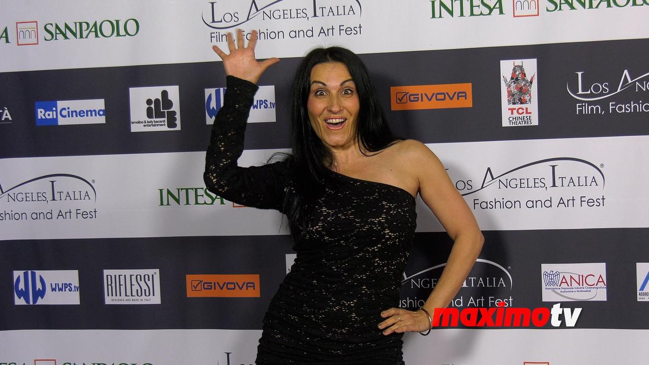Alessia Bonnaci 2024 Los Angeles Italia Film Festival Red Carpet