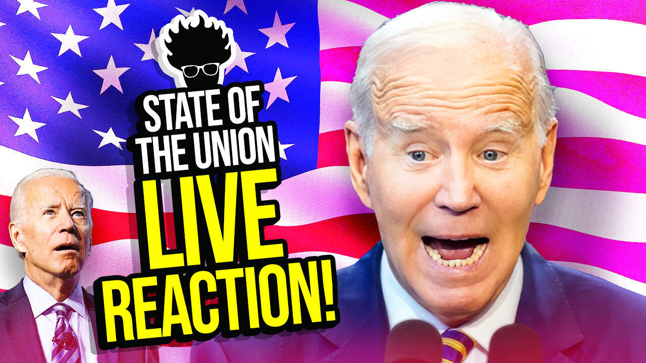 Senile Old Man to Deliver State of the Union Address! Viva Frei Live Commentary!