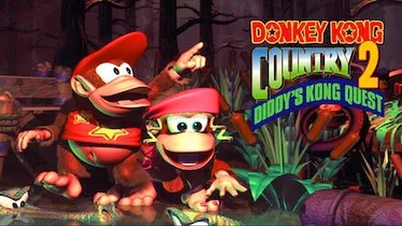 dude1286 Plays Donkey Kong Country 2 SNES - Day 1