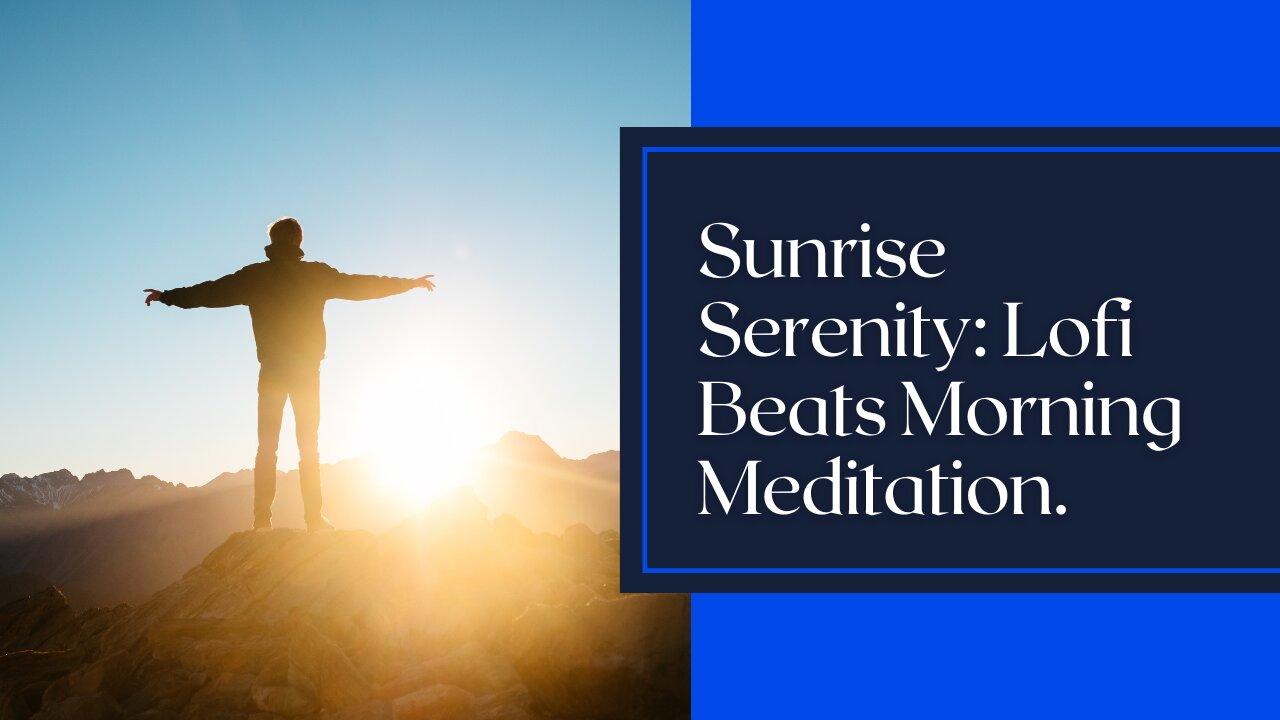 Sunrise Serenity: Lofi Beats Morning Meditation