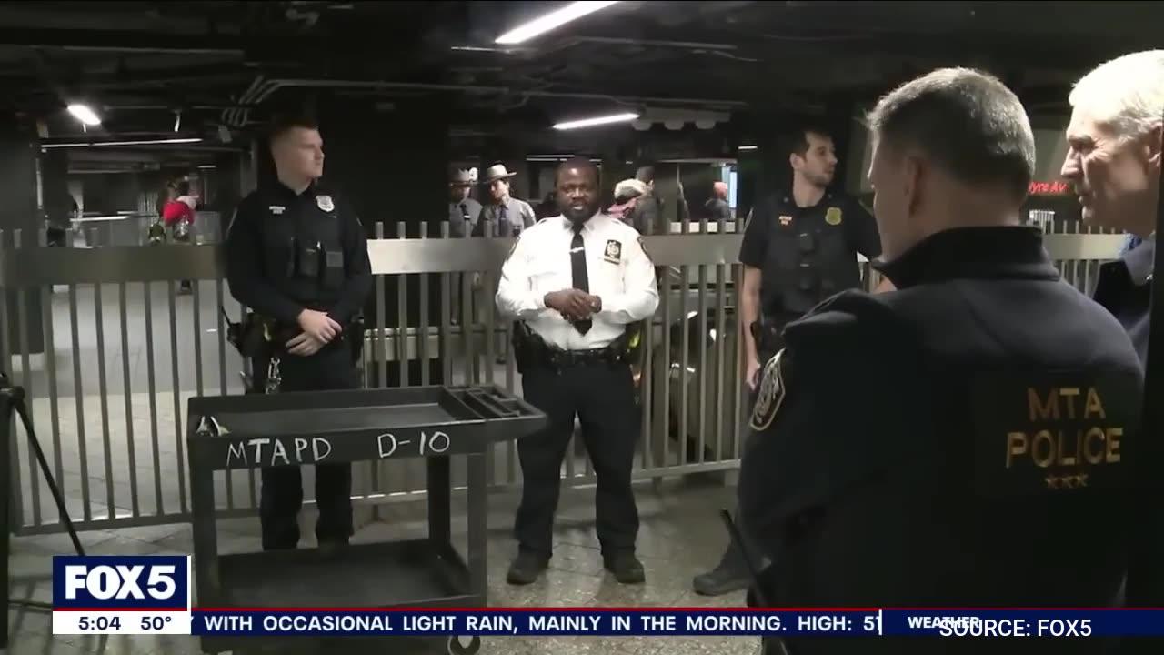 Watch: NYC Deploys National Guard To Subways To Battle Rising Crime