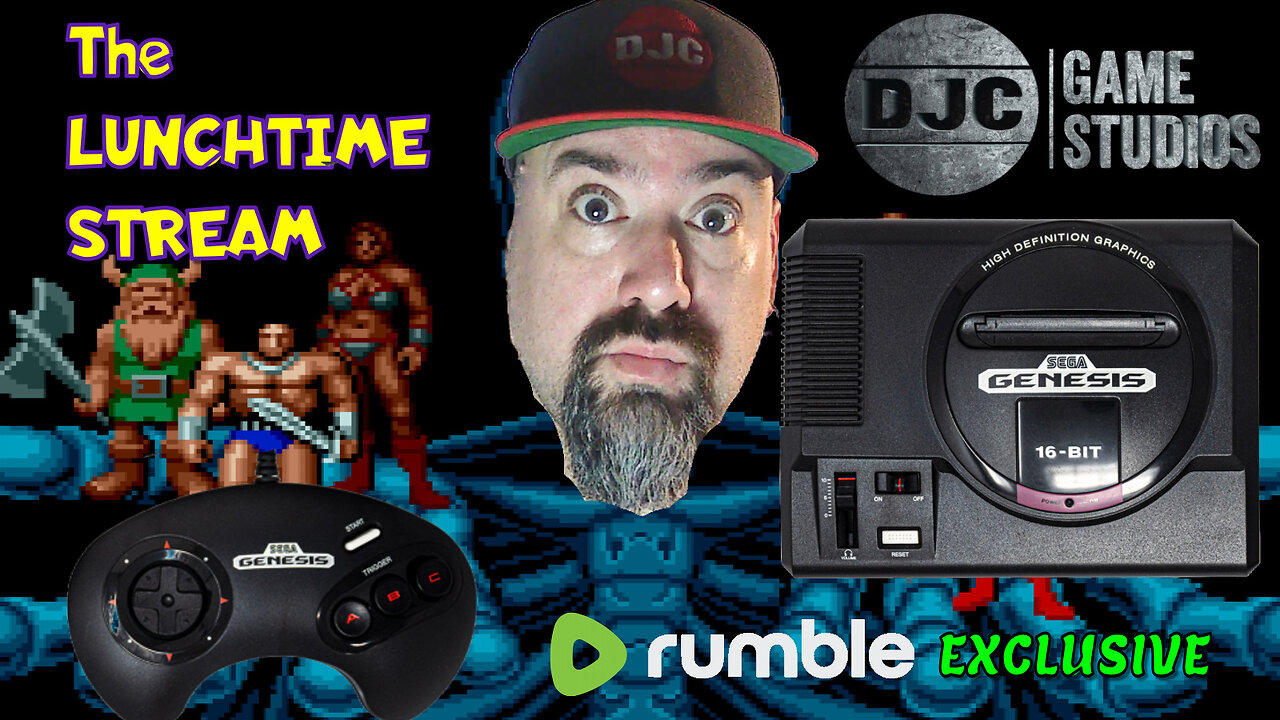 The LUnChTiMe StReaM - Sega Genesis - Live with DJC - Rumble Exclusive