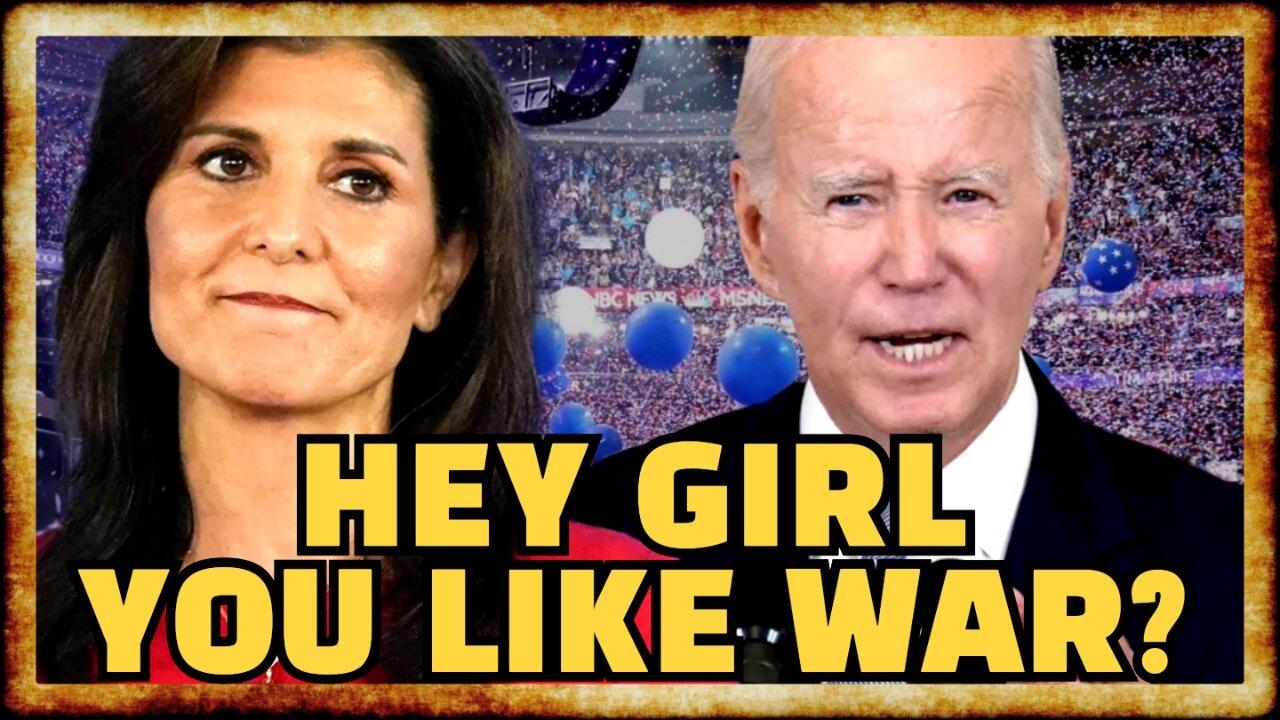 Biden World COURTS Haley Voters With UNHINGED Warmongering