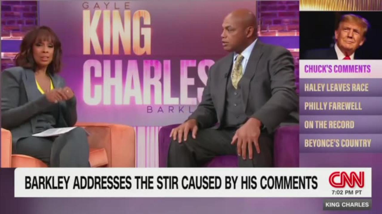 Charles Barkley Now Back Tracking On His Statement Against Black Trump Supporters!